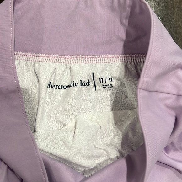 Abercrombie Kids (3 pairs) girls shorts size11/12 (black, lavender and teal) - Picture 8 of 16